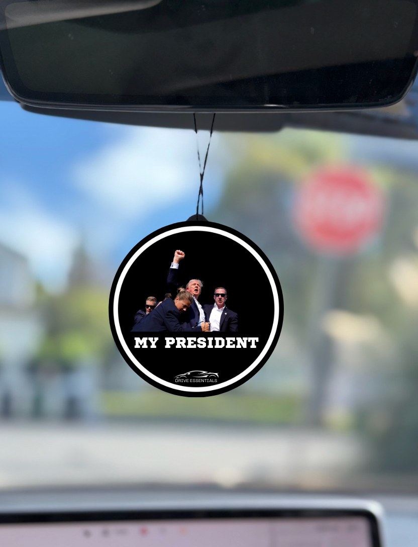 “My President” - Air Freshener (Tropical Tiki Scent)